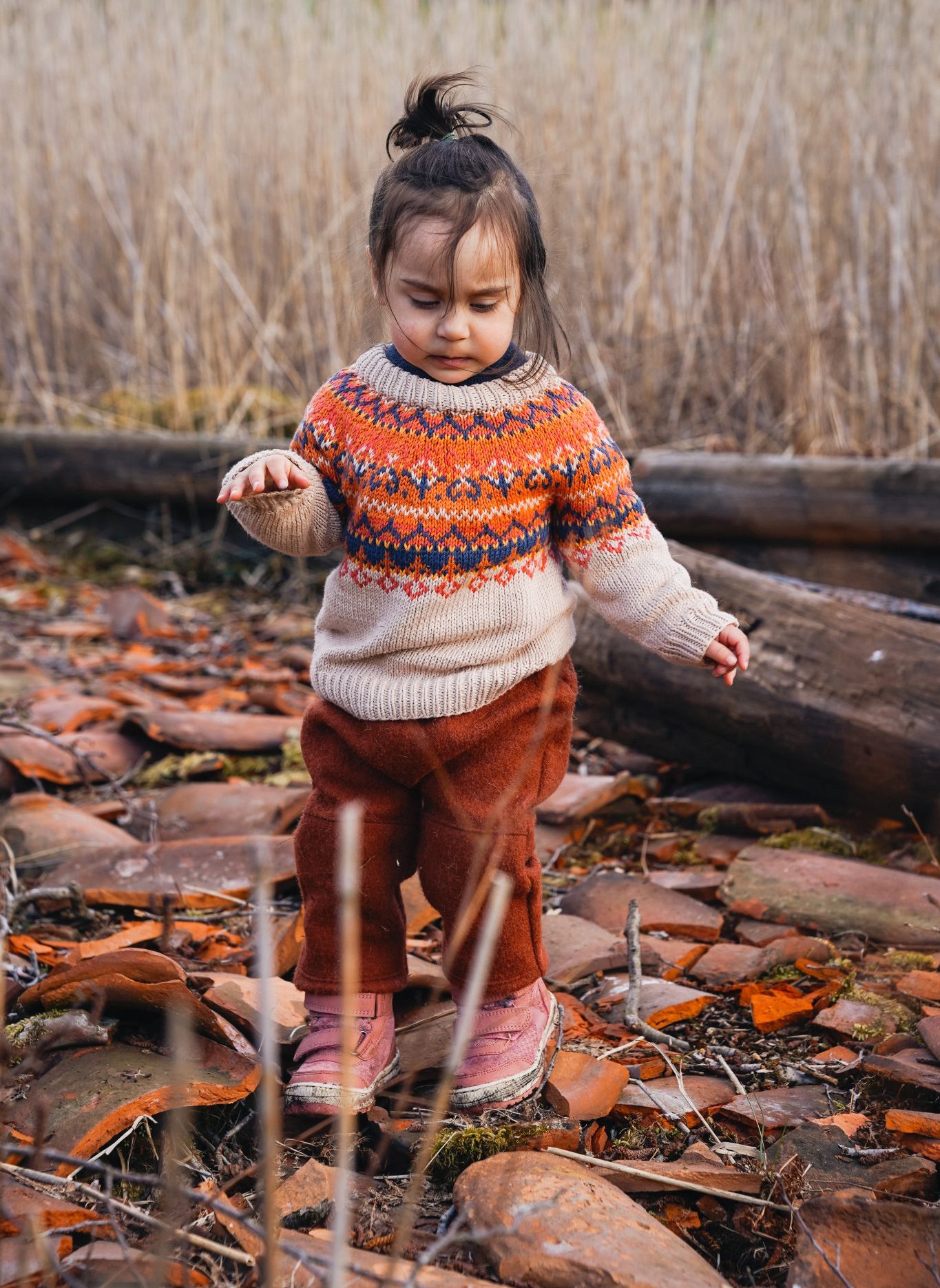 Woolen trousers “Ranja”, virgin wool – Lille & Snille