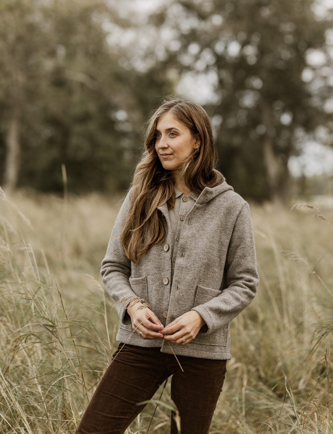 Wool Jacket for woman, PURE – Lille & Snille